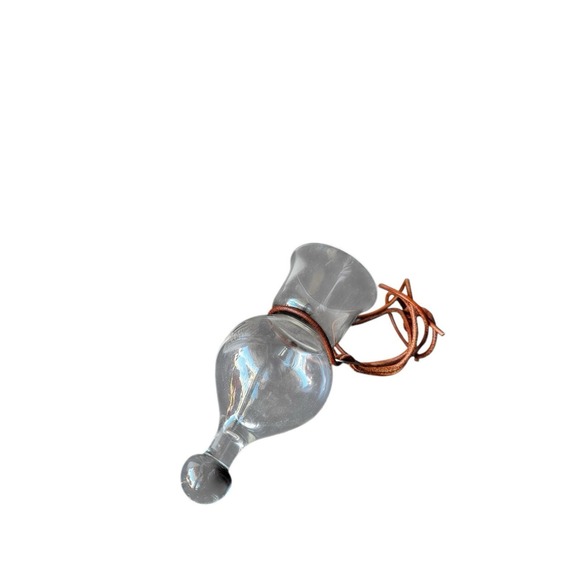 HOLMEGAARD 1970's NECK GLASS 500ml HAND BLOWN RED WINE DENMARK MCM VINTAGE W/BOX - Picture 7 of 7